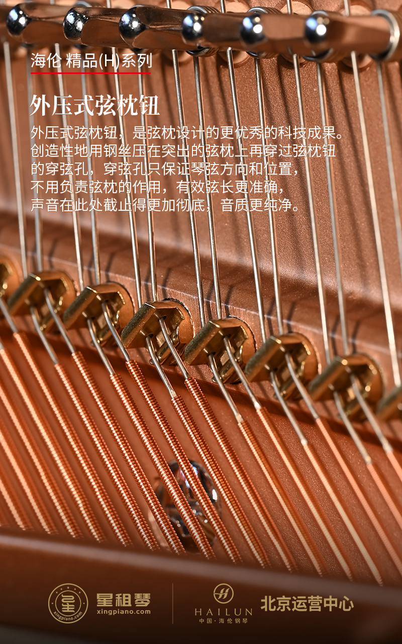 海伦 精品(H)系列 H-5P - 星租琴 | 海伦钢琴北京运营中心